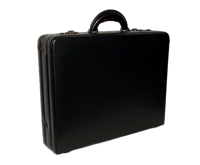 Pánský kožený kufr ataše Business & Travel